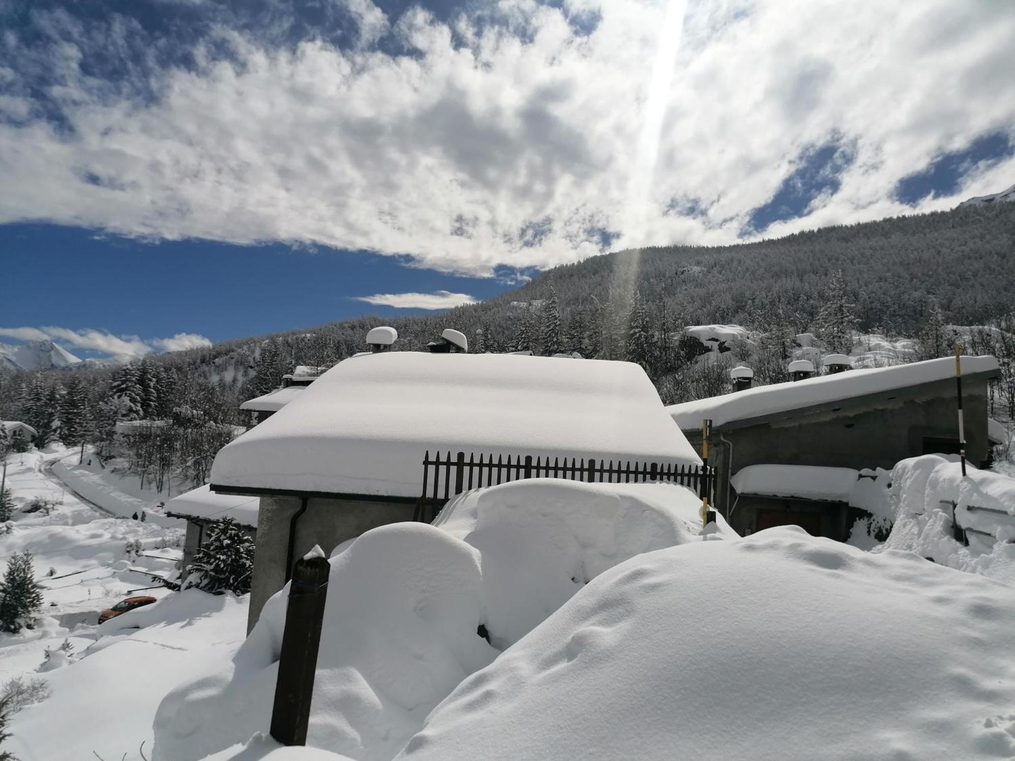 Ca Ad Me Pare Alloggio Con Terrazza Panoramica Moncenisio Extérieur photo