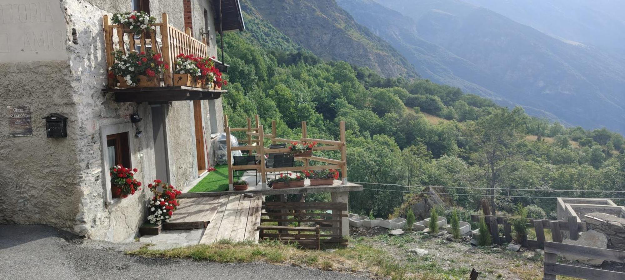 Ca Ad Me Pare Alloggio Con Terrazza Panoramica Moncenisio Extérieur photo